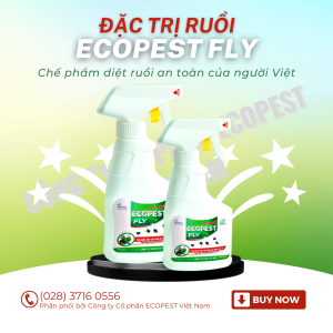 XỊT DIỆT RUỒI ECOPEST FLY 300ML (Ưu tiên dùng trong gia dụng và y tế)