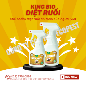 XỊT DIỆT RUỒI KING BIO 300ML (Phù hợp dùng cho trang trại)