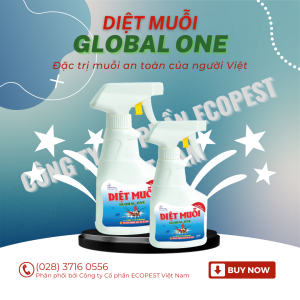 XỊT MUỖI GLOBAL ONE 300ML